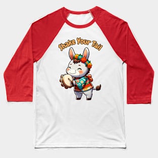 Tambourine donkey Baseball T-Shirt